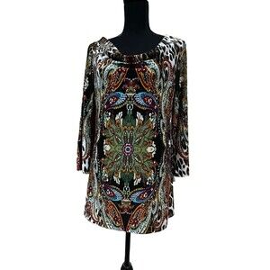 Sunny Leigh Bohemian Style Top, Size PM
